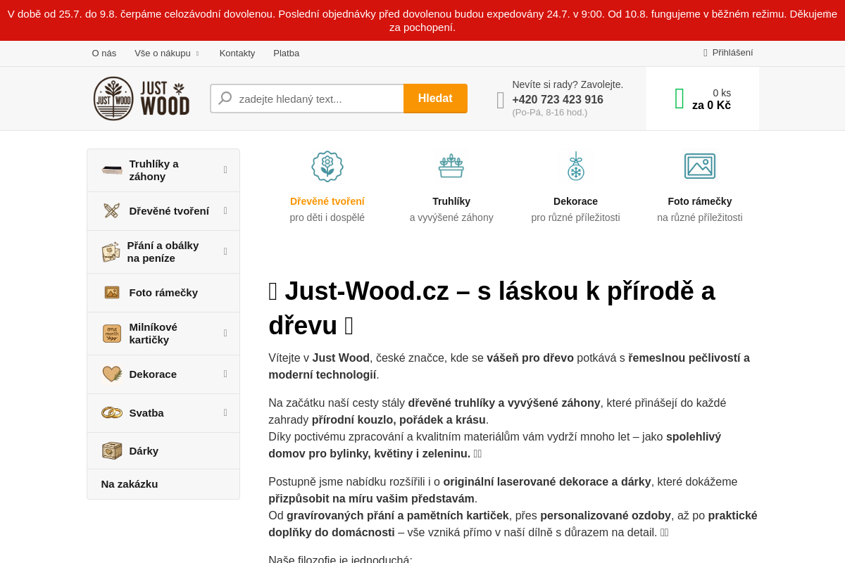 Just-wood.cz