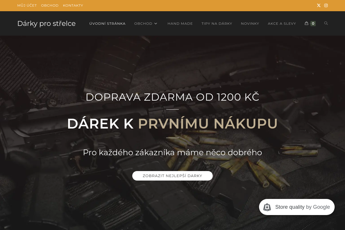 Dárky pro střelce