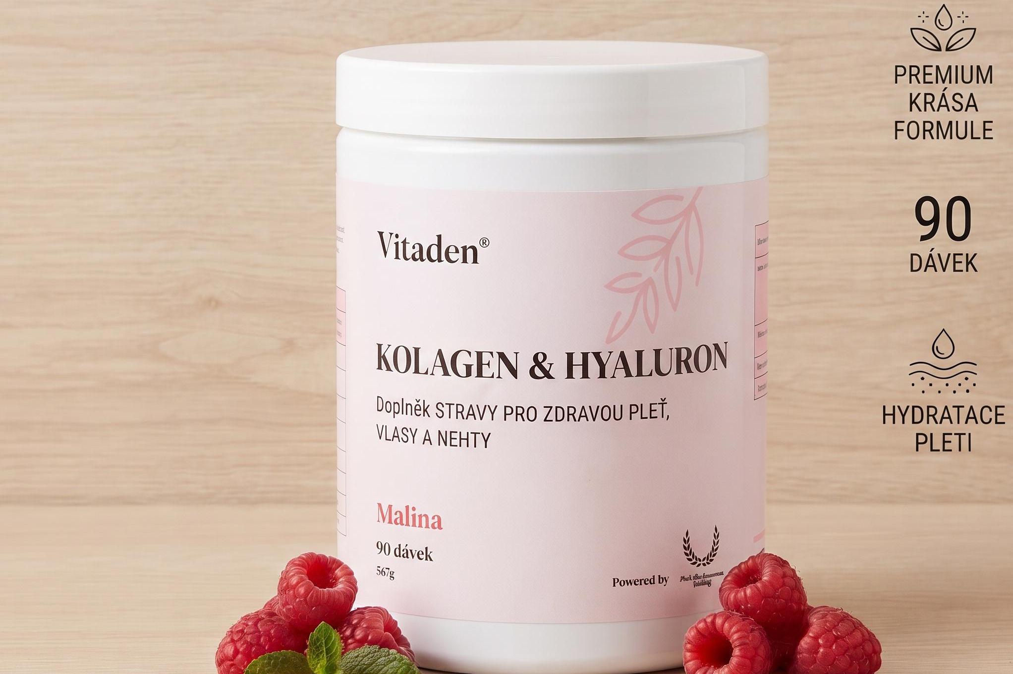 Vitaden® Kolagen: -10 % na 3 měsíce pro pleť a vla