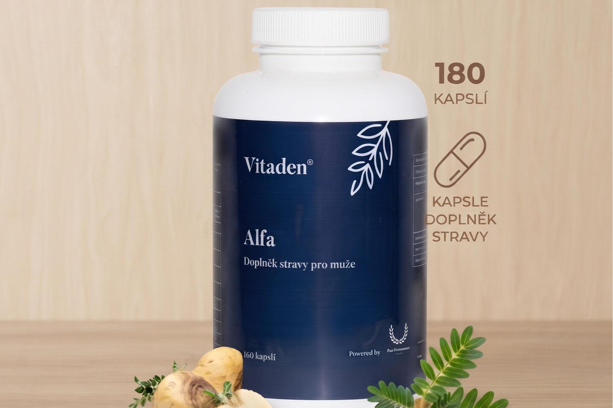 Vitaden® Alfa: -20 % na 3 měsíce vitality