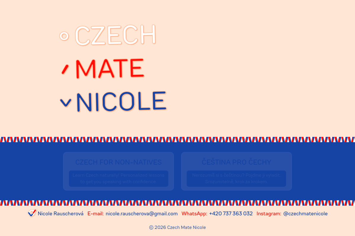 Czech Mate Nicole