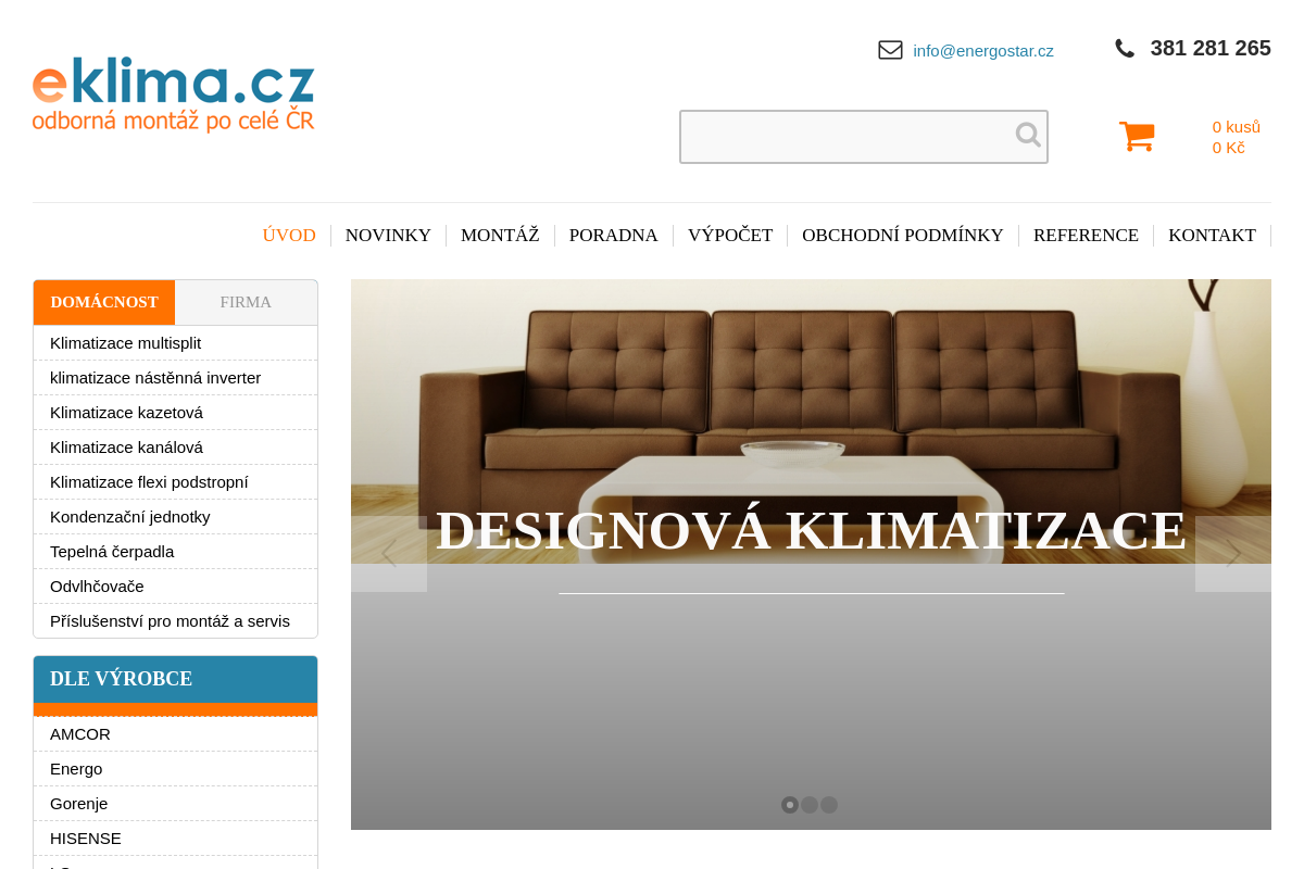 Eklima.cz - ENERGOSTAR Tábor s.r.o.