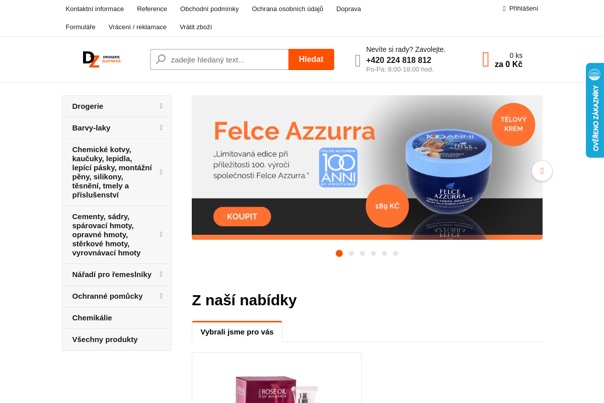 Drogeriezlatnicka.cz