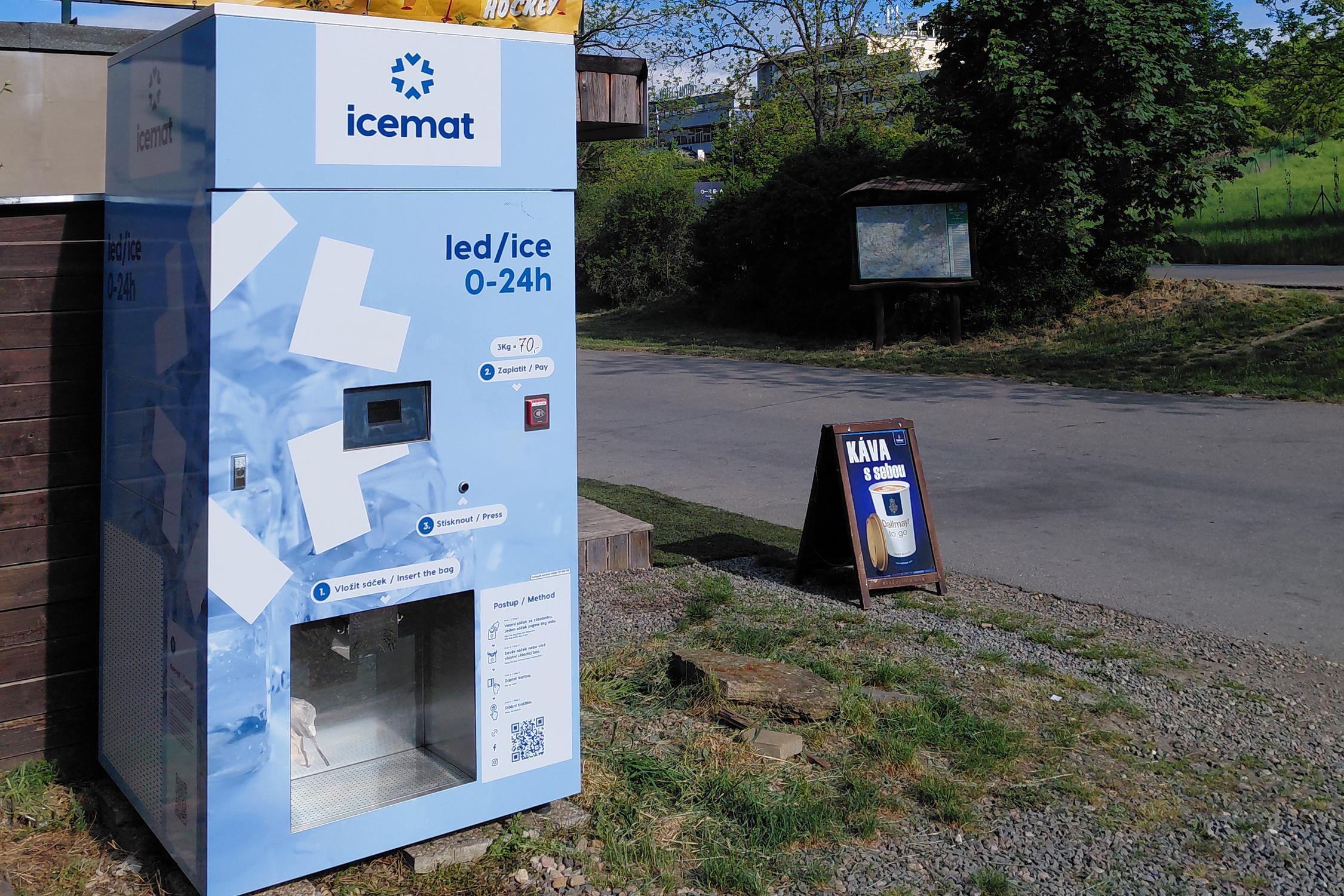 ICEMAT - automat na led
