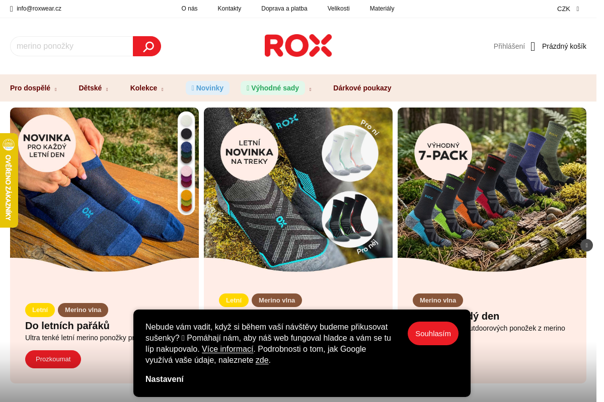 ROX - poctivé české ponožky