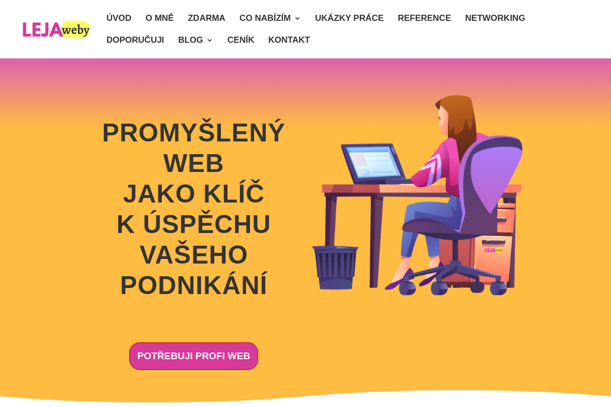 Tvorba webových stránek - Lehnertová Jana, Ing.