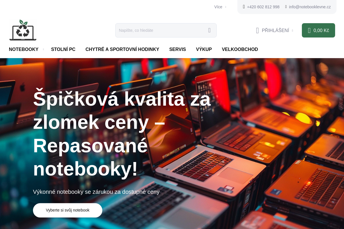 Notebook Levně