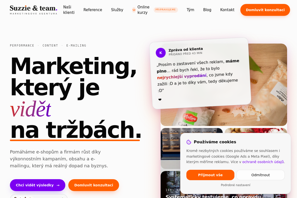 Marketingová agentura Suzzie
