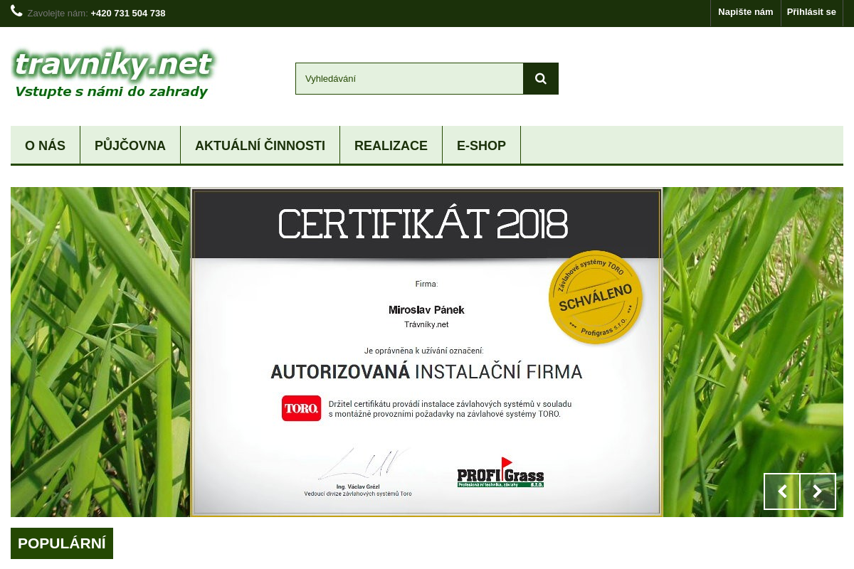 Travniky.net