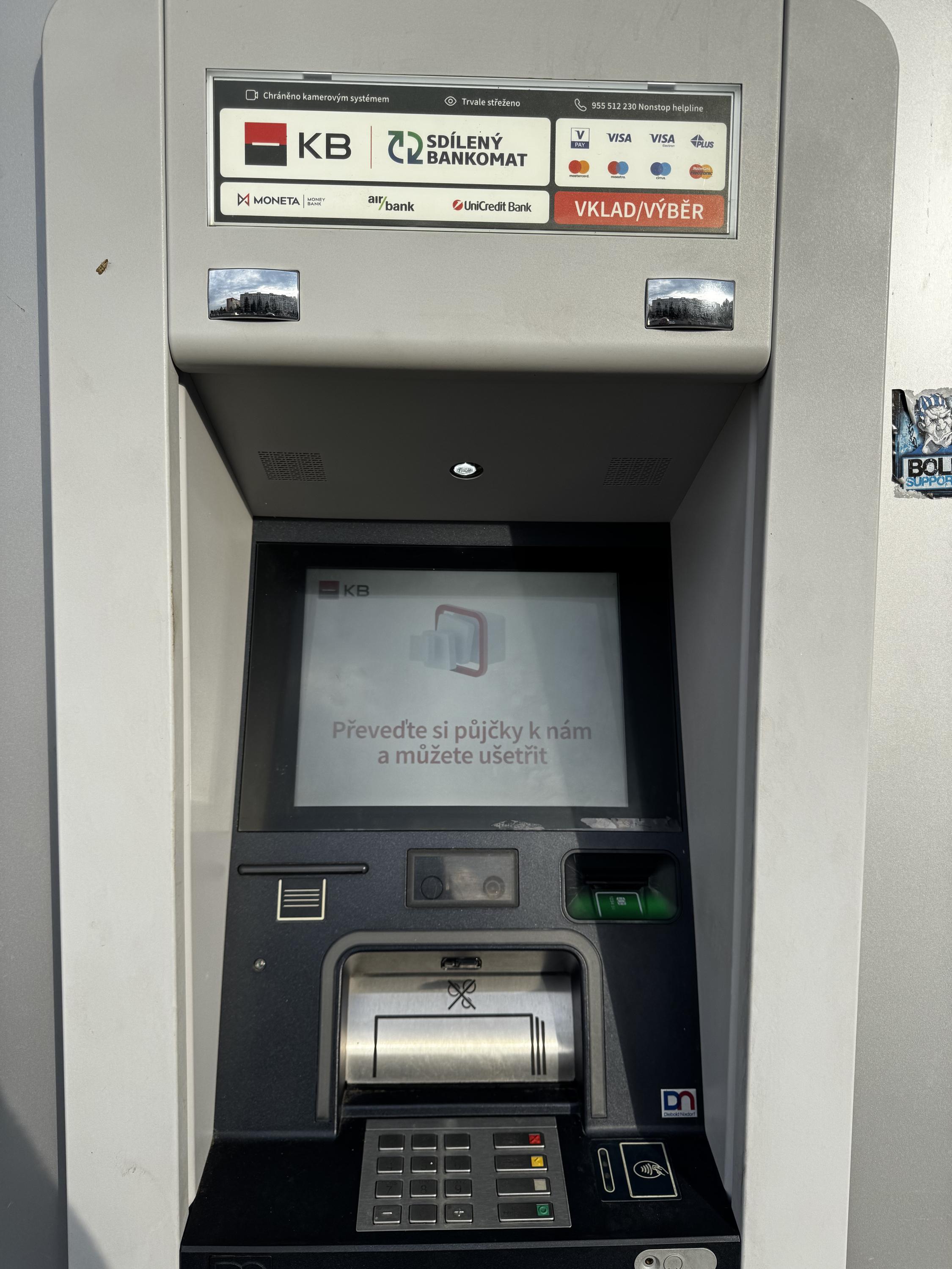 Bankomat Komerční banky foto 3