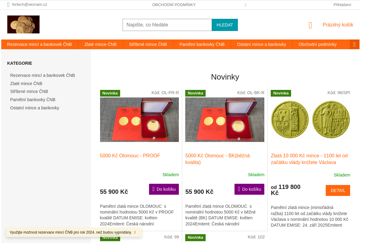 Numismatika Musílek
