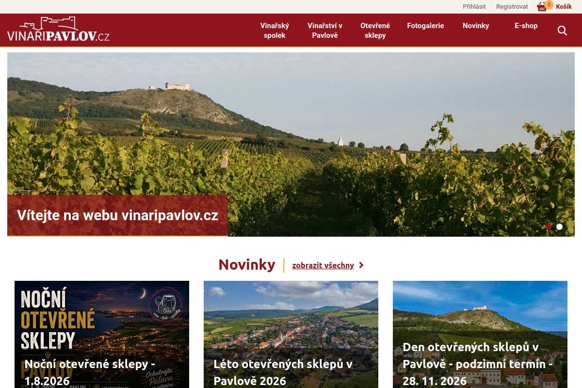 Vinaripavlov.cz