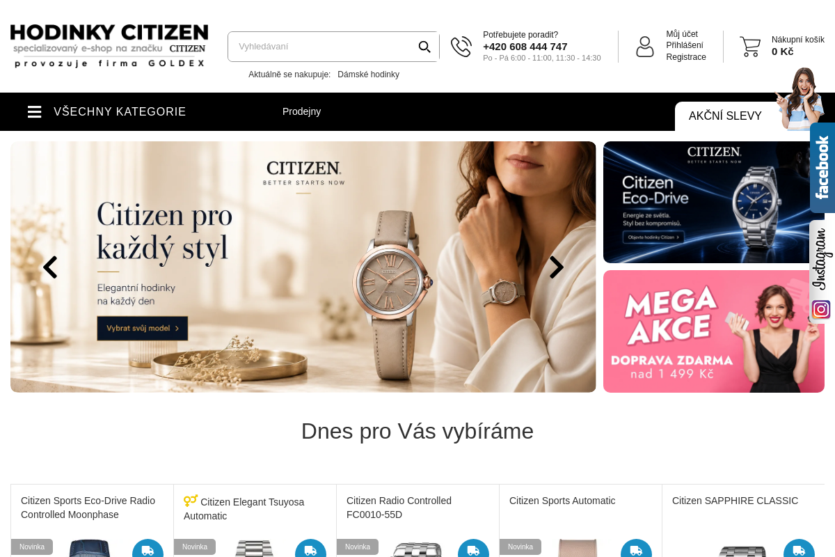 Hodinky-citizen.cz