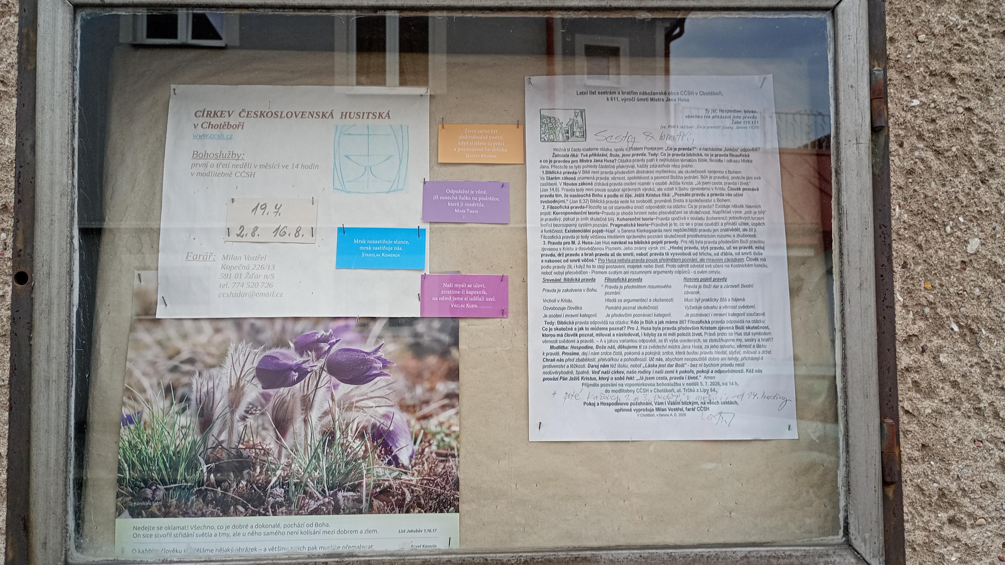 Farní sbor Českobratrské církve evangelické v Krucemburku foto 1