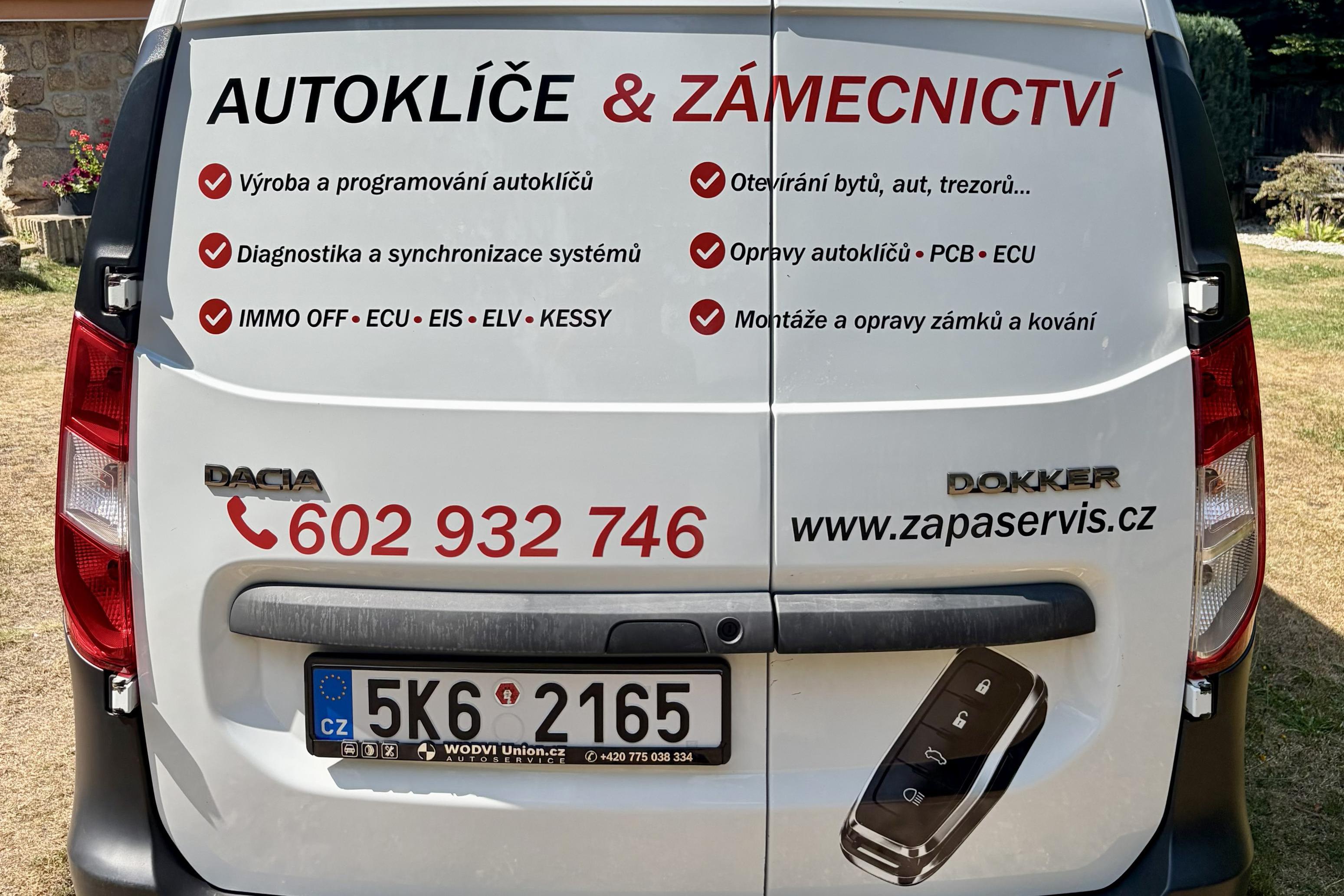 Autoklíče, Autoelektronika & Zámečnická pohotovost KV - Patrik Baroch