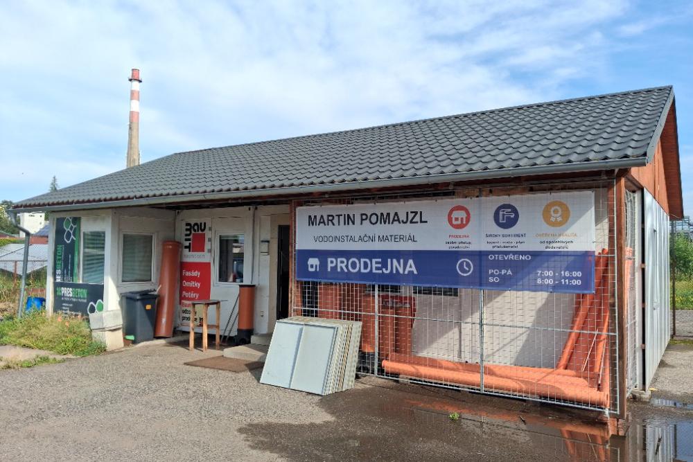 Nová prodejna vodoinstalačního materiálu v Toužimi