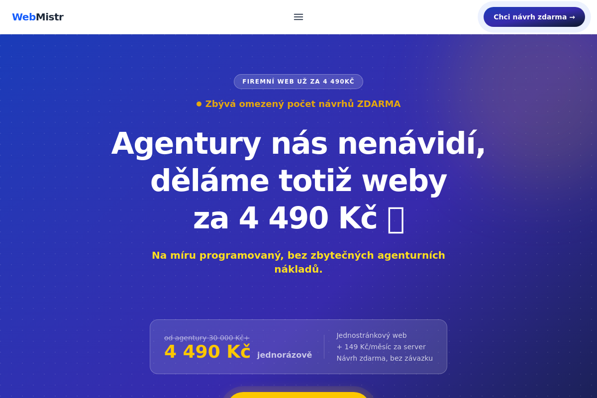 Mistr Web