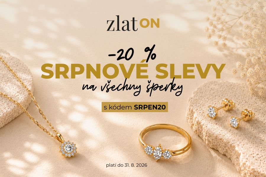Srpnové slevy - 20% na vše
