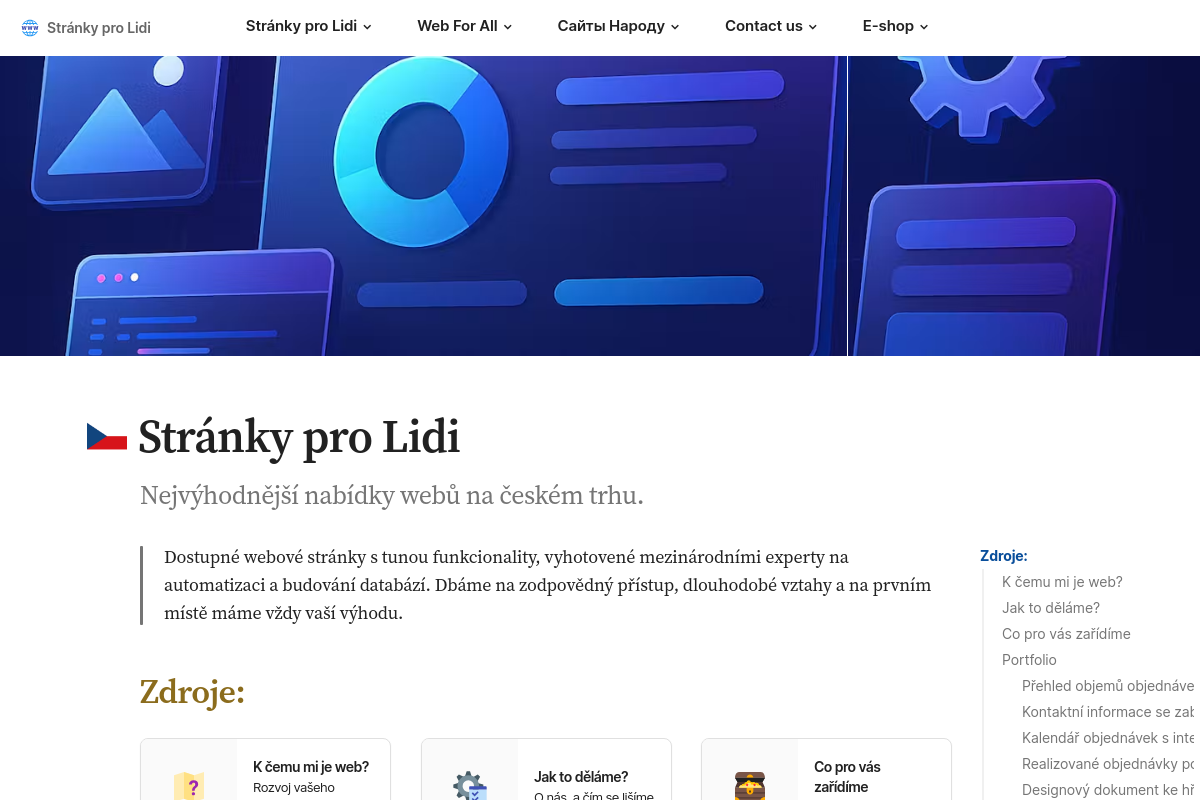 Stránky pro Lidi