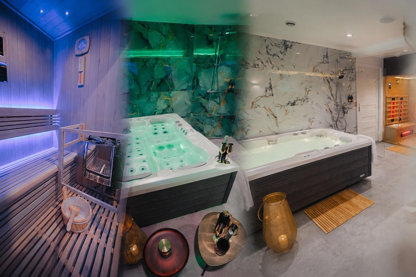Lázně TOM-privátní wellness GREEN, BLUE a GOLD ZONE
