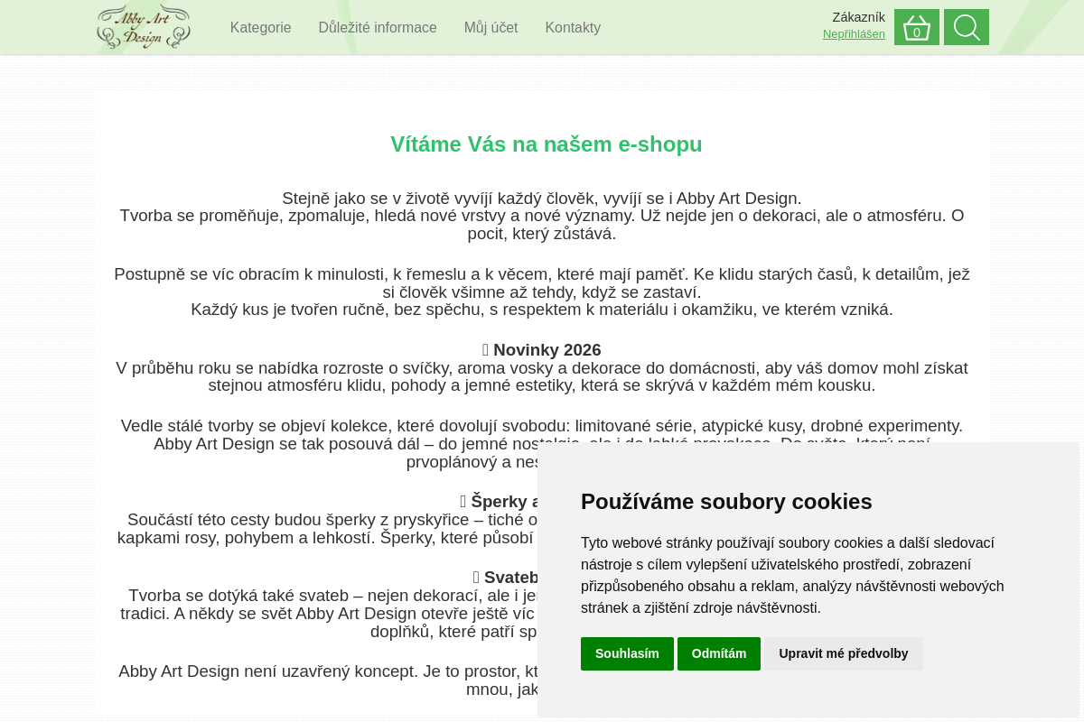 Eshop.abbyartdesign.cz