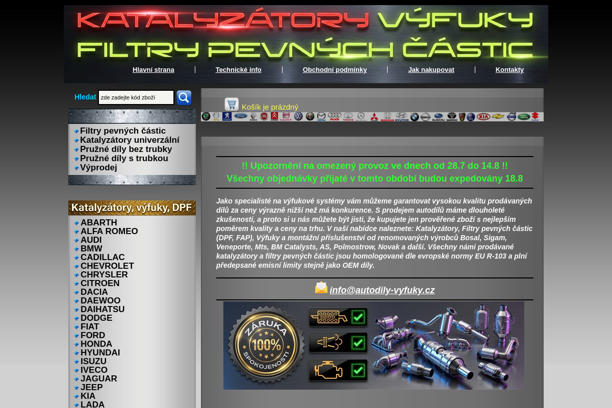 Autodily-vyfuky.cz