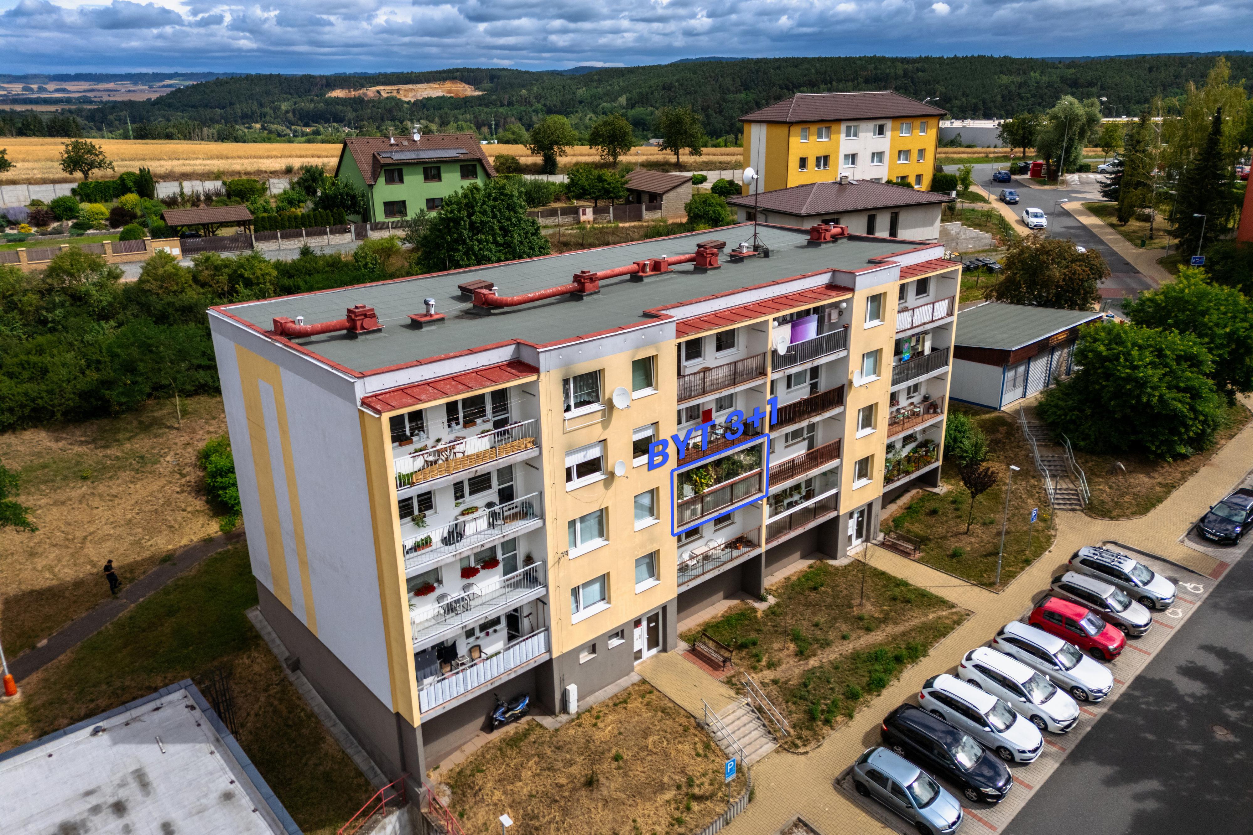 Byt 3+1 s lodžií investiční tip v Rakovníku