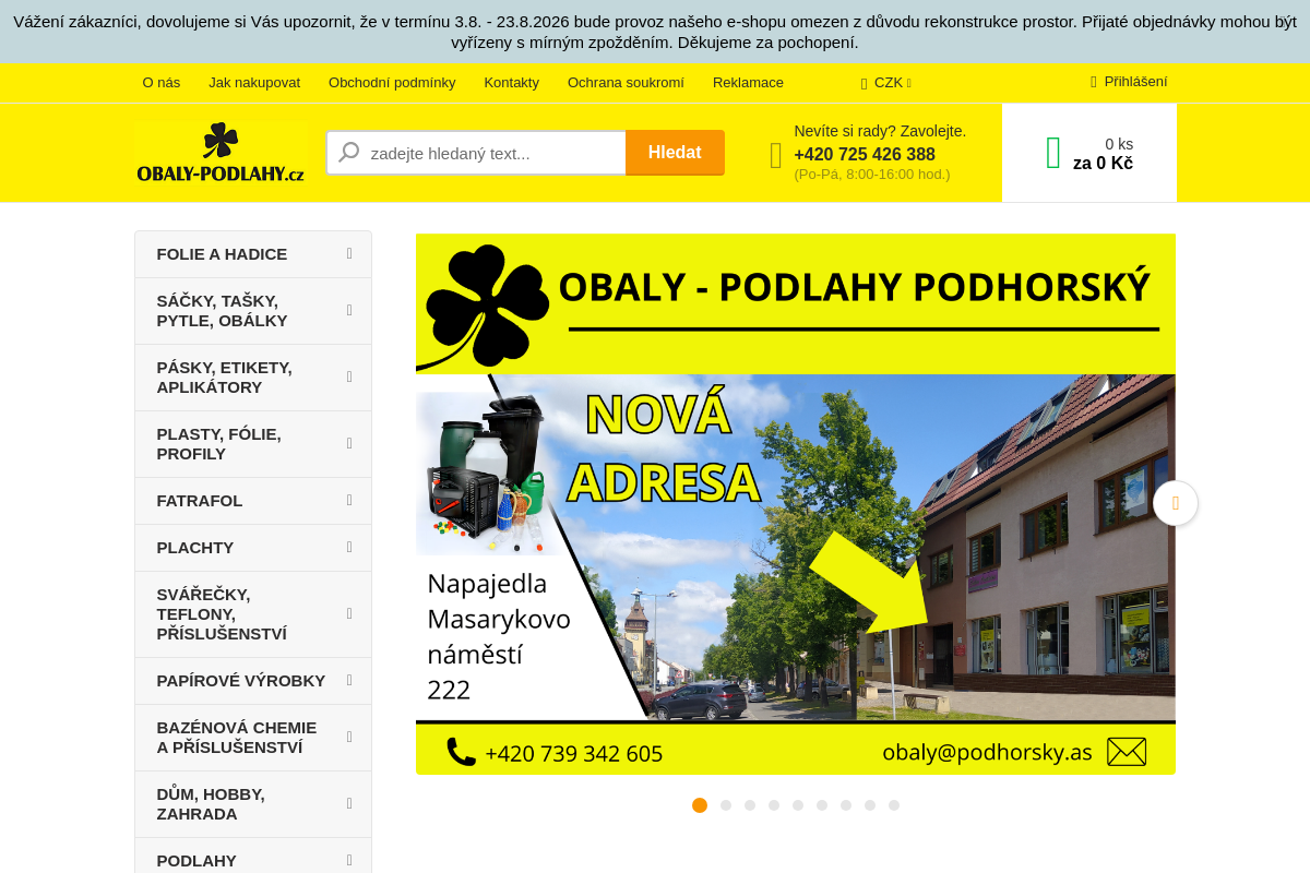 Obaly-Podlahy.cz