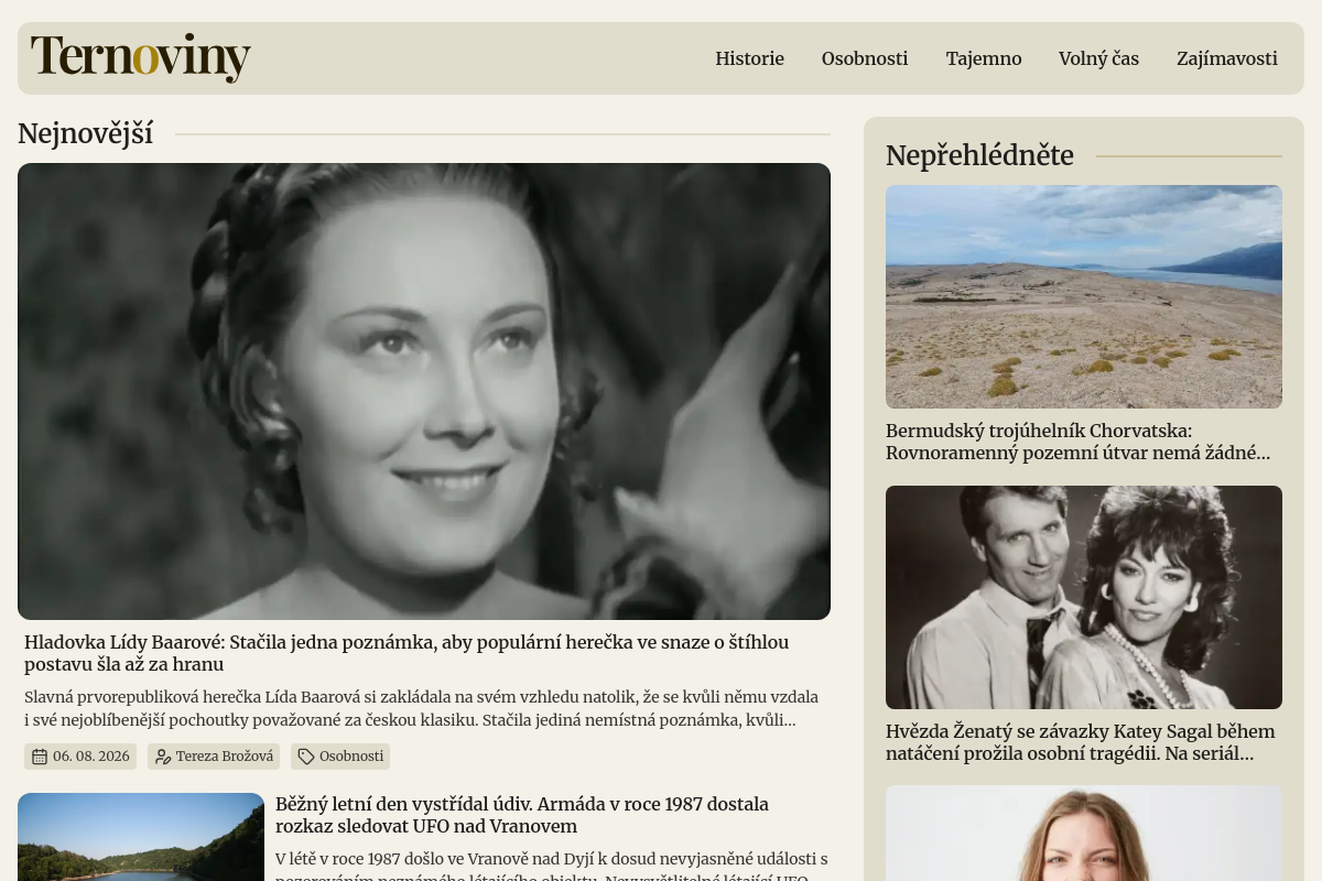 Ternoviny.cz