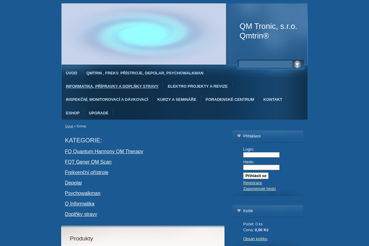 Qmtronic.cz/e-shop