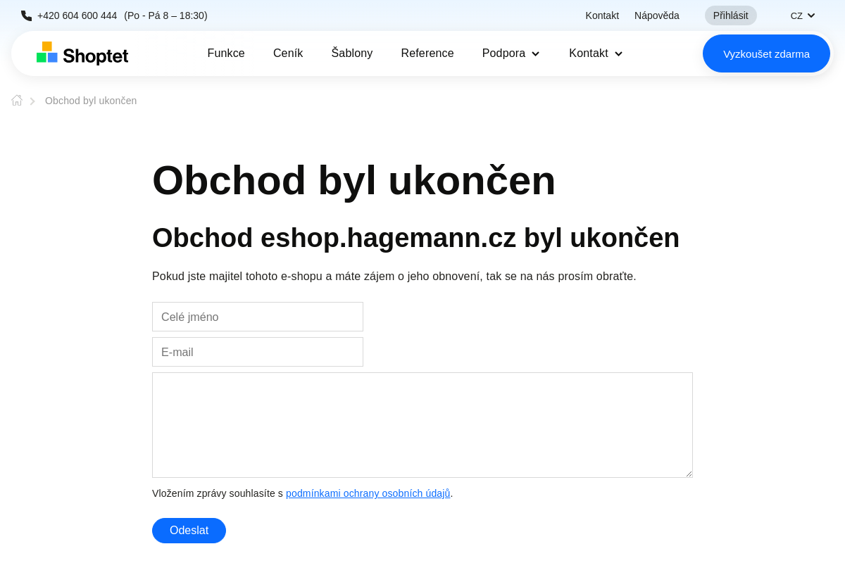 Eshop.hagemann.cz
