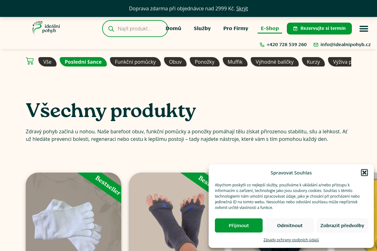 Idealnipohyb.cz/eshop