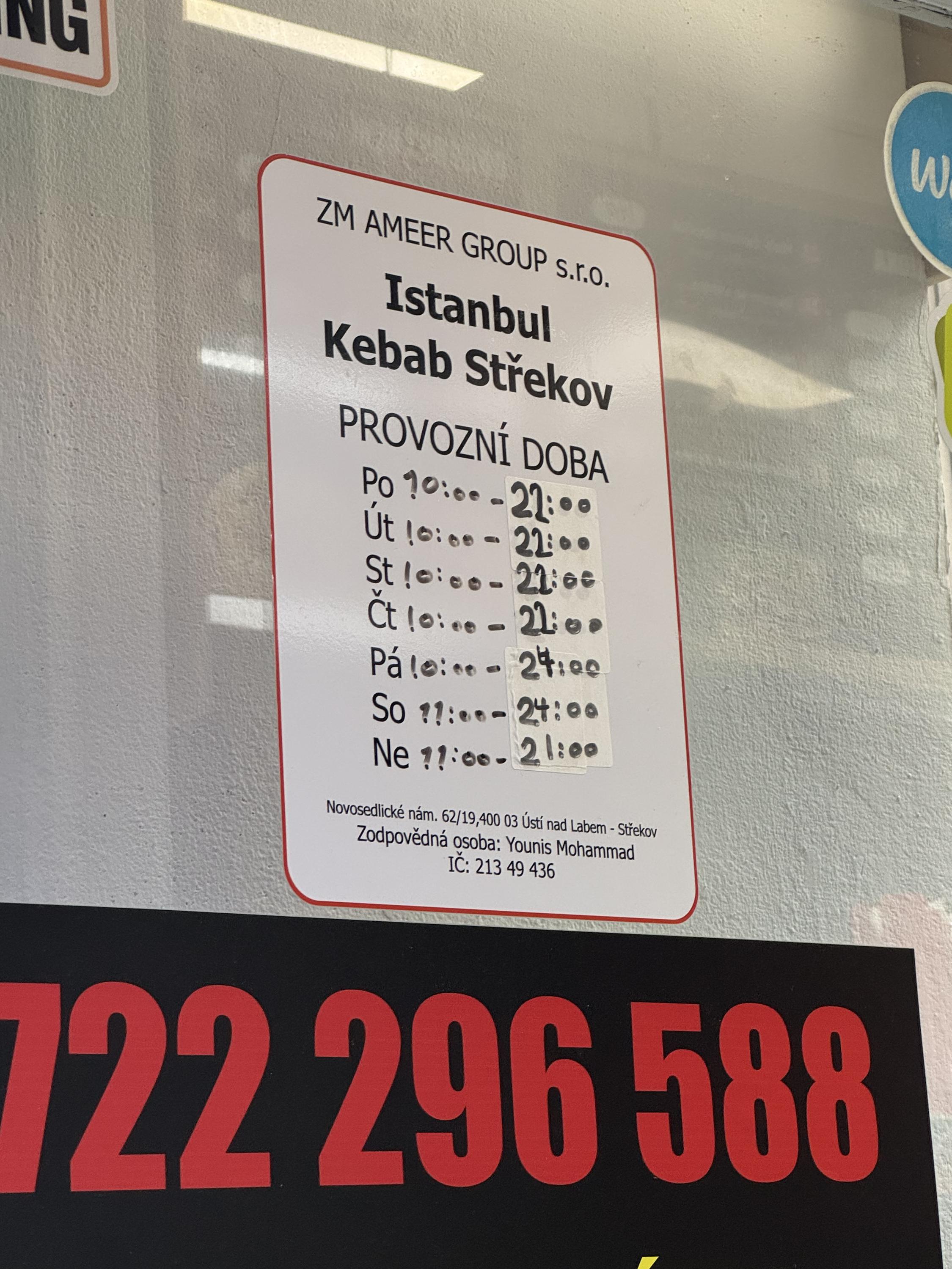 Istanbul a Kebab & pizza Střekov foto 3
