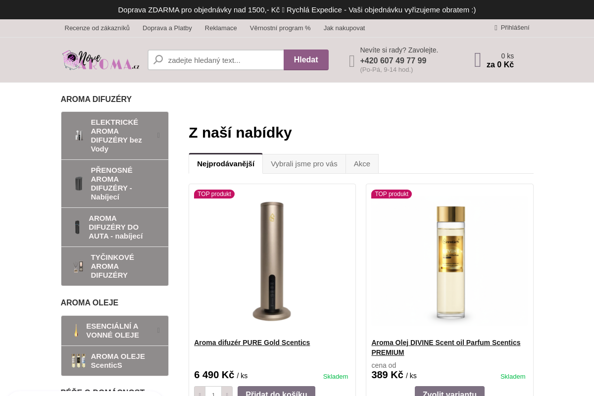 Novearoma.cz