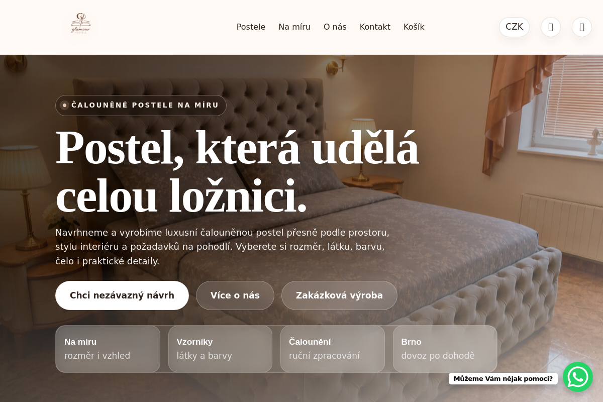 Glamourpostele.cz