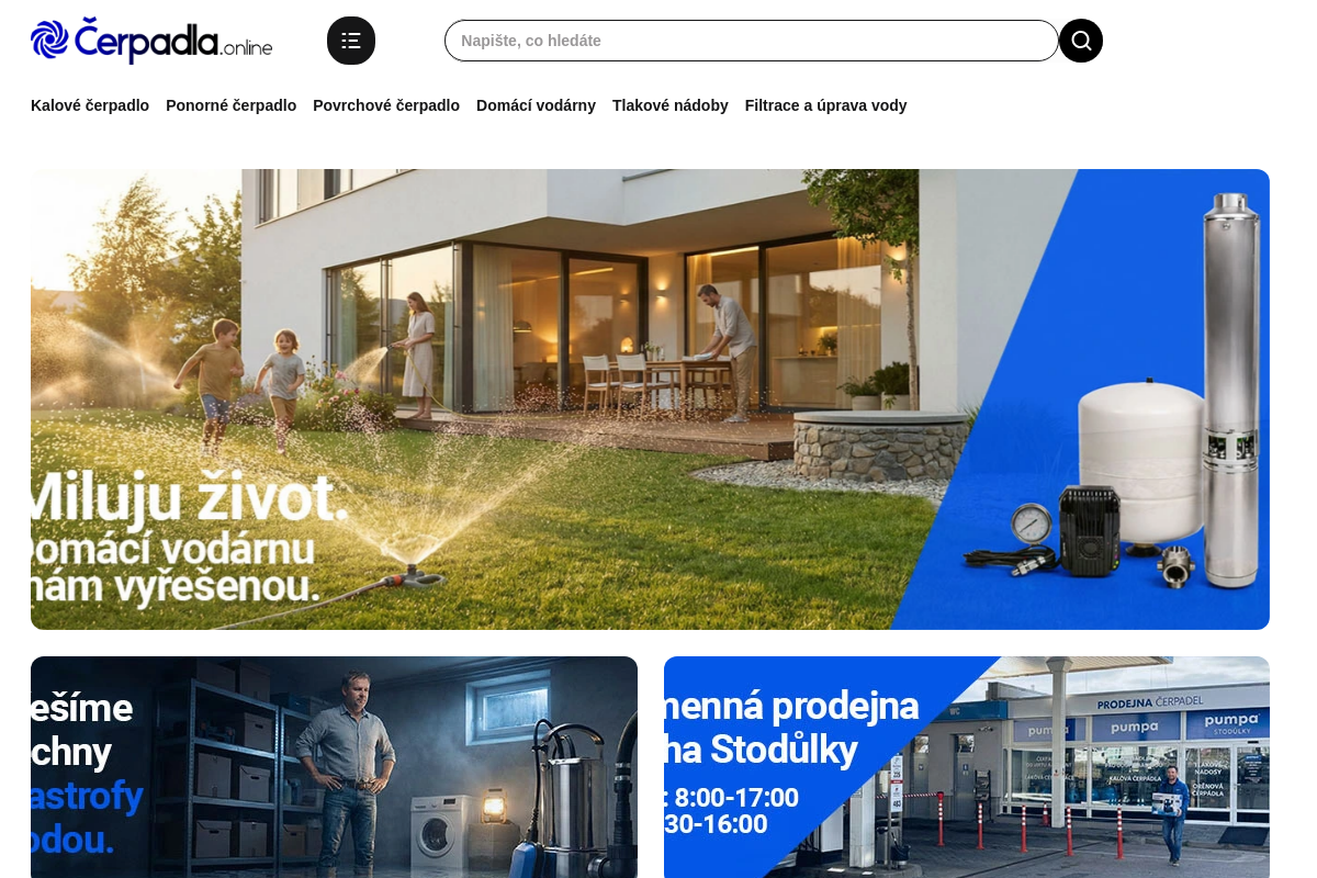 Čerpadla.online - e-shop