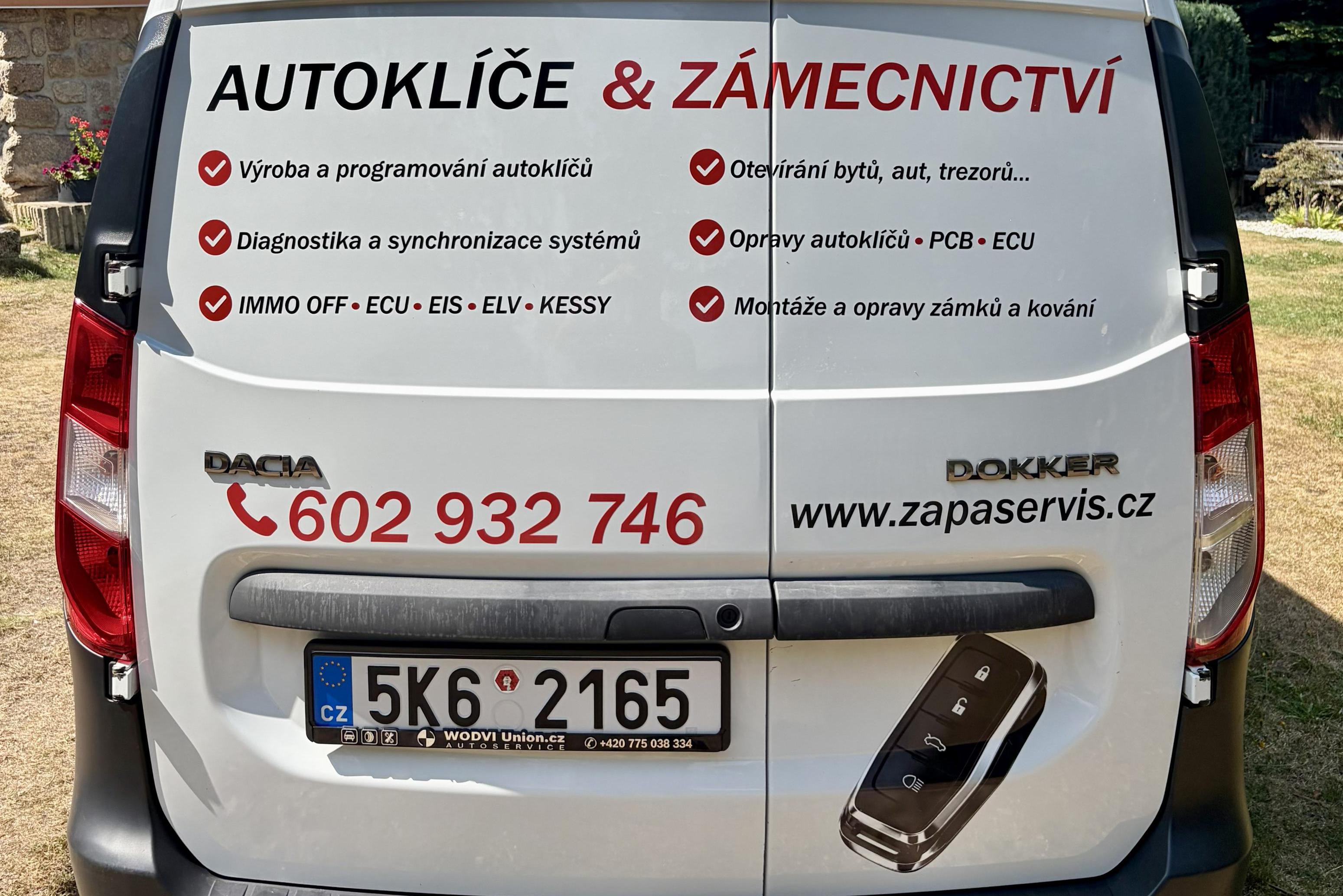 Autoklíče, Autoelektronika & Zámečnická pohotovost KV - Patrik Baroch