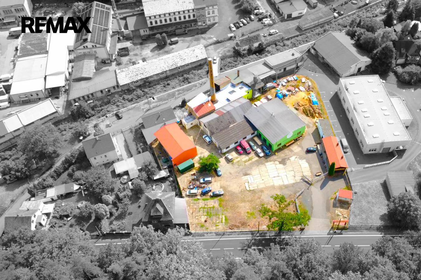 Investiční komerční areál 4 517m² - Děčín