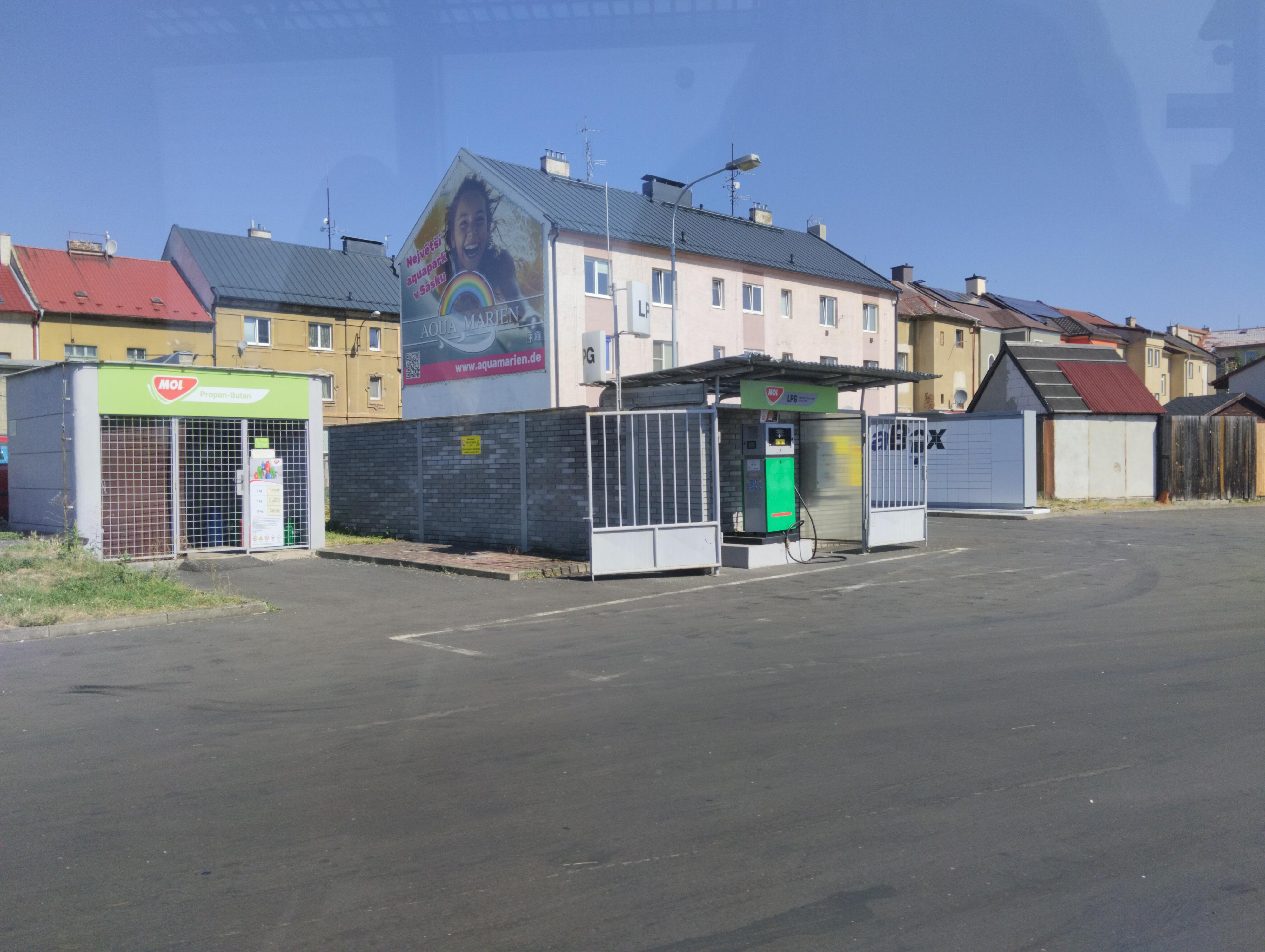 MOL čerpací stanice LPG