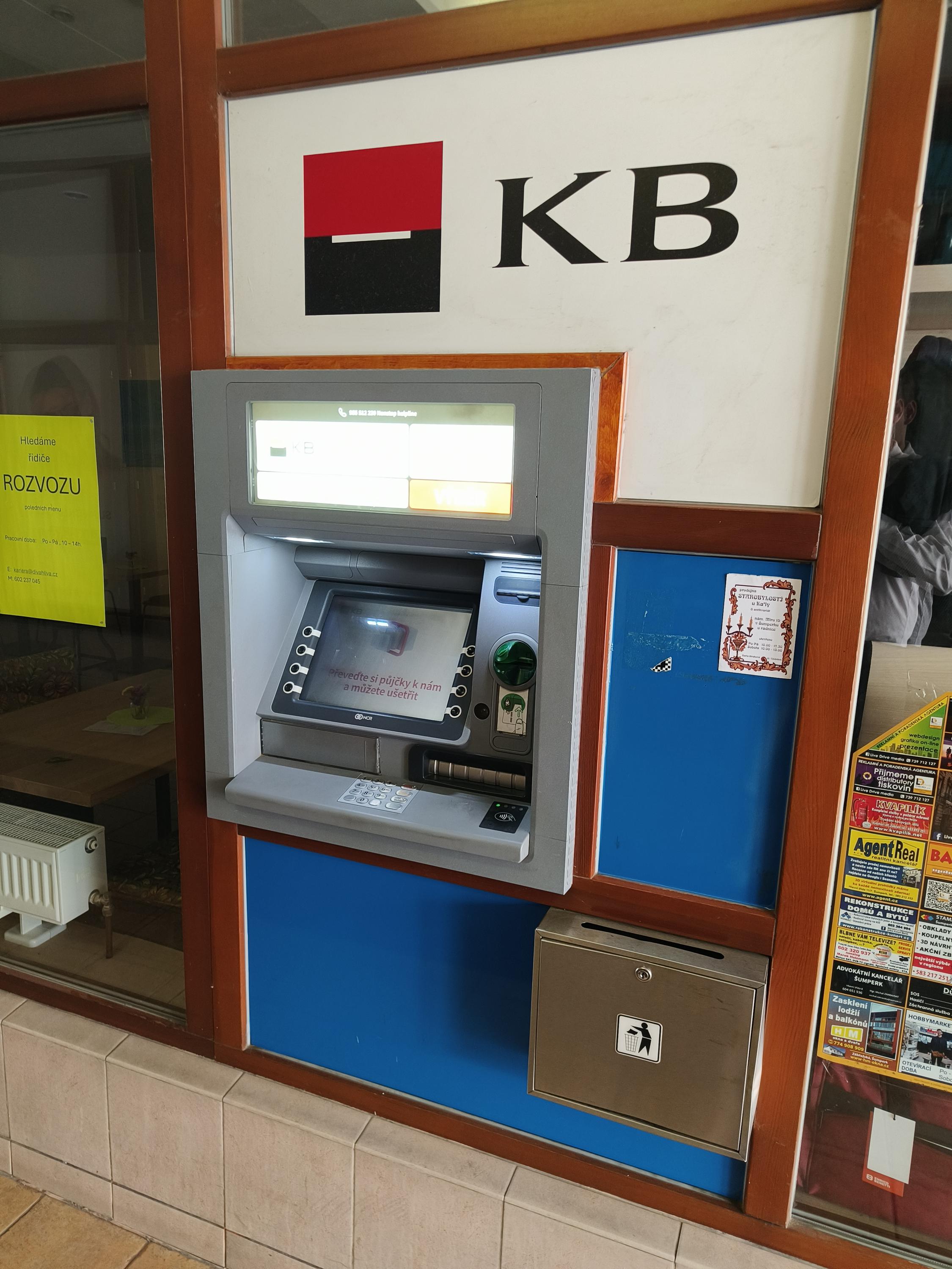 Bankomat Komerční banky foto 1