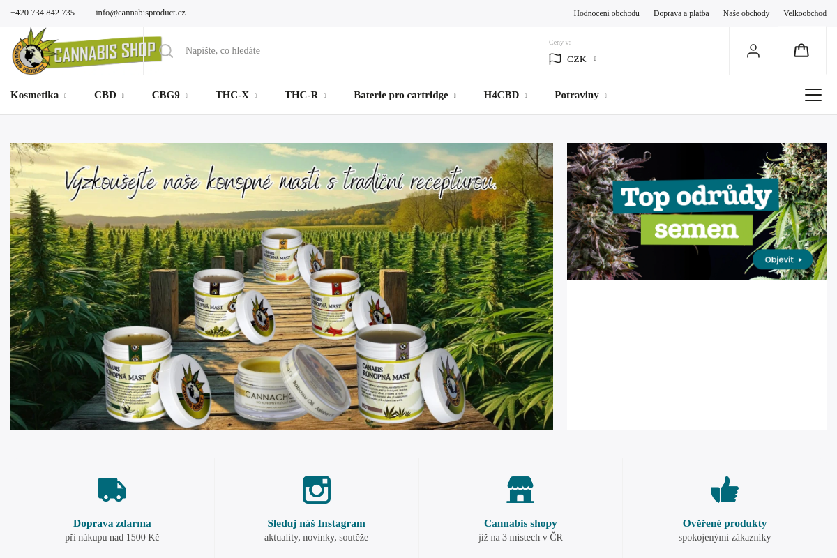 Cannabis shop No.3 Havířov