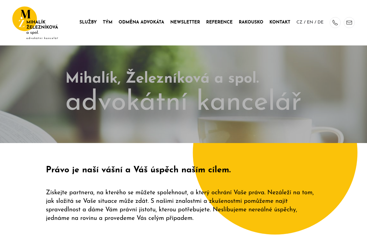 Mihalík, Železníková a spol., advokátní kancelář