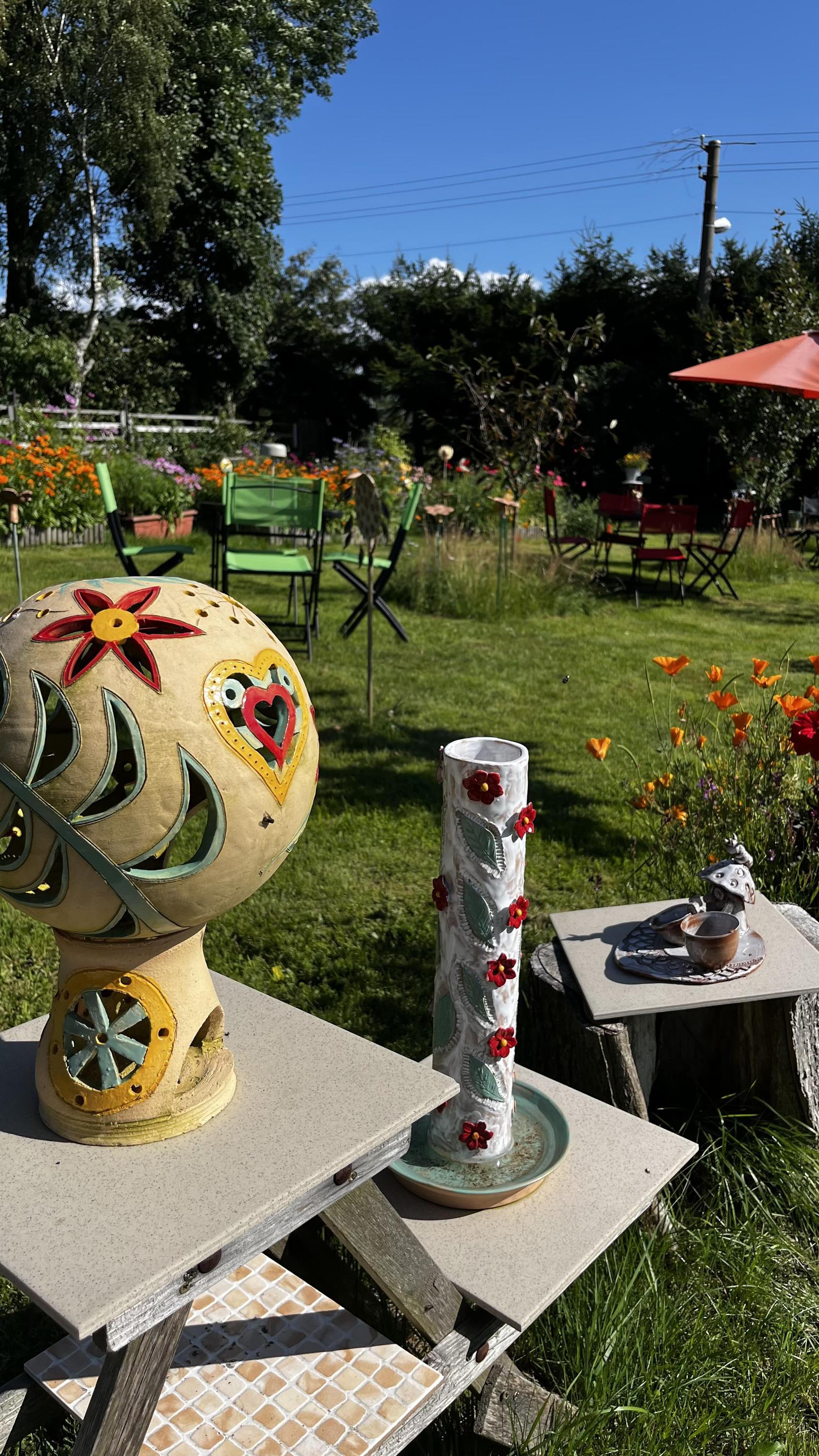 Kafe v keramické zahradě foto 1