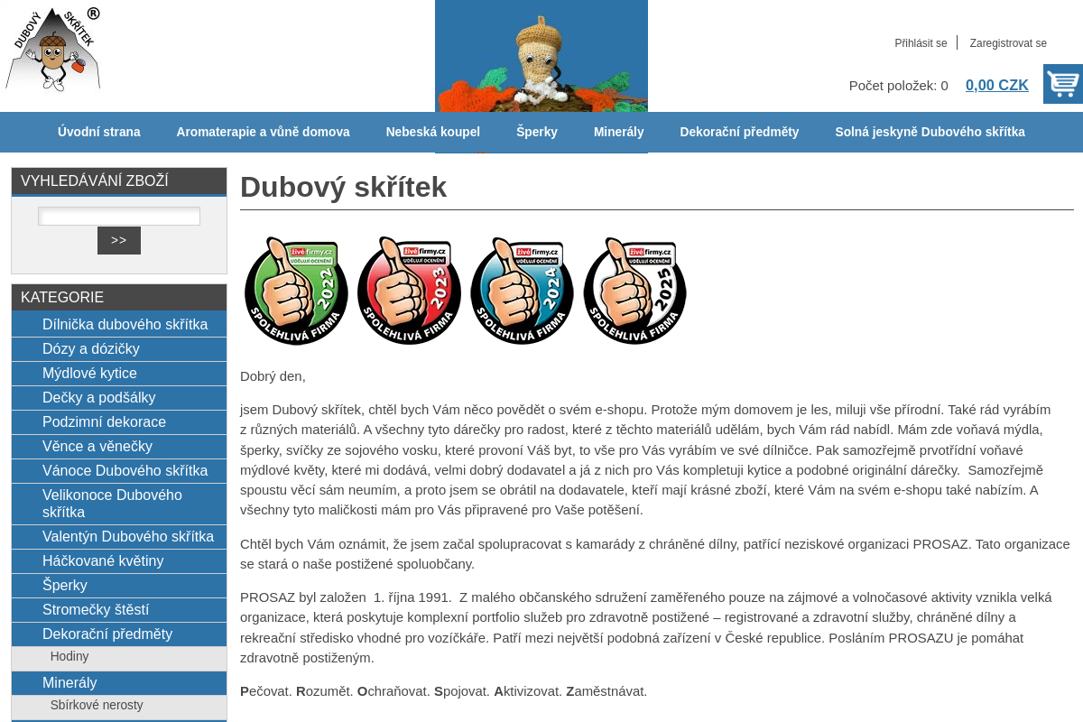 Dubový skřítek s.r.o.