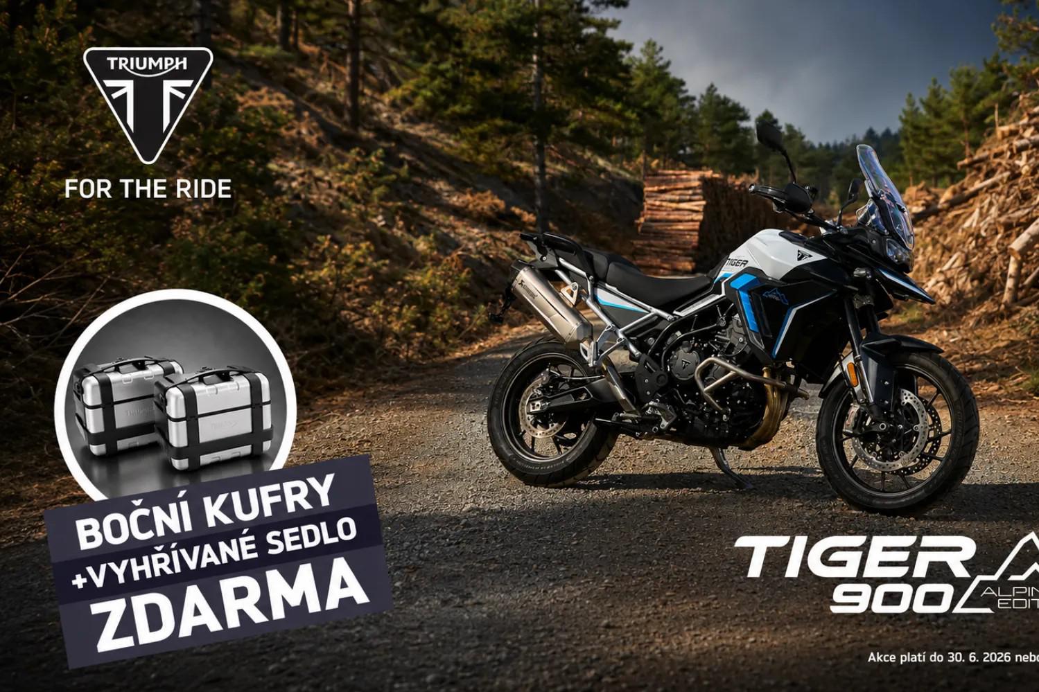 Ušetřete 70 000 Kč s Triumph Tiger 900