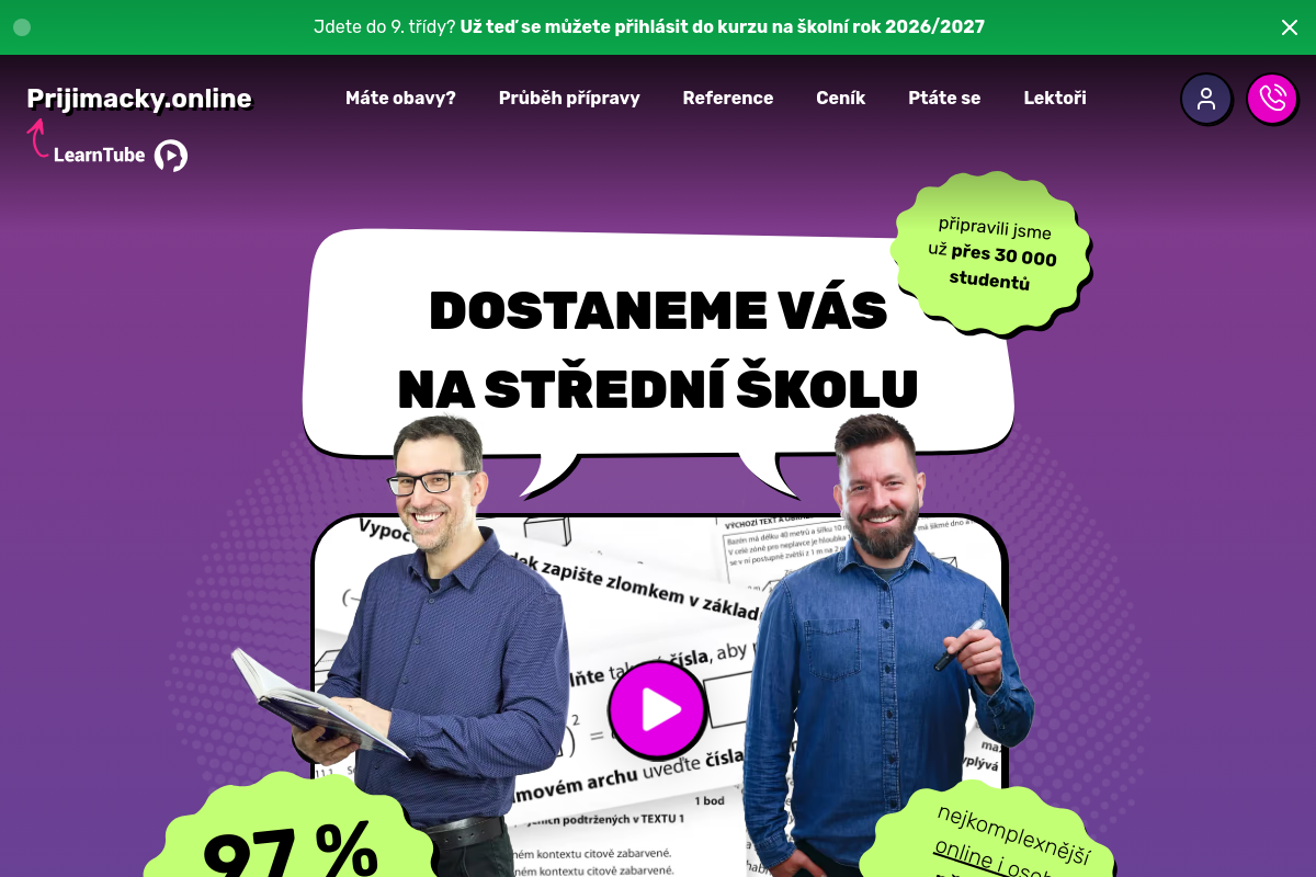 Přijímačky.online