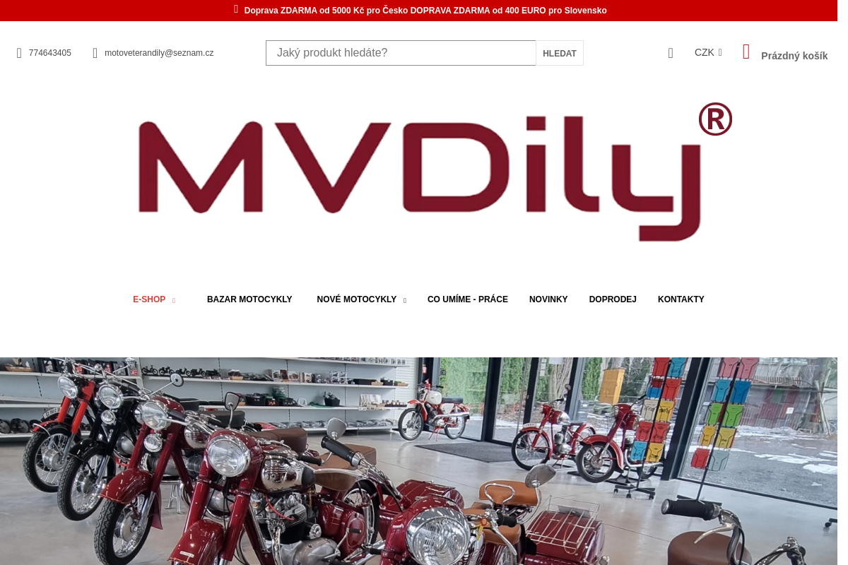 Motoveterandily, MVDily