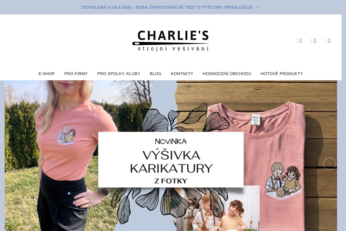 Charliesstrojnivysivani.cz