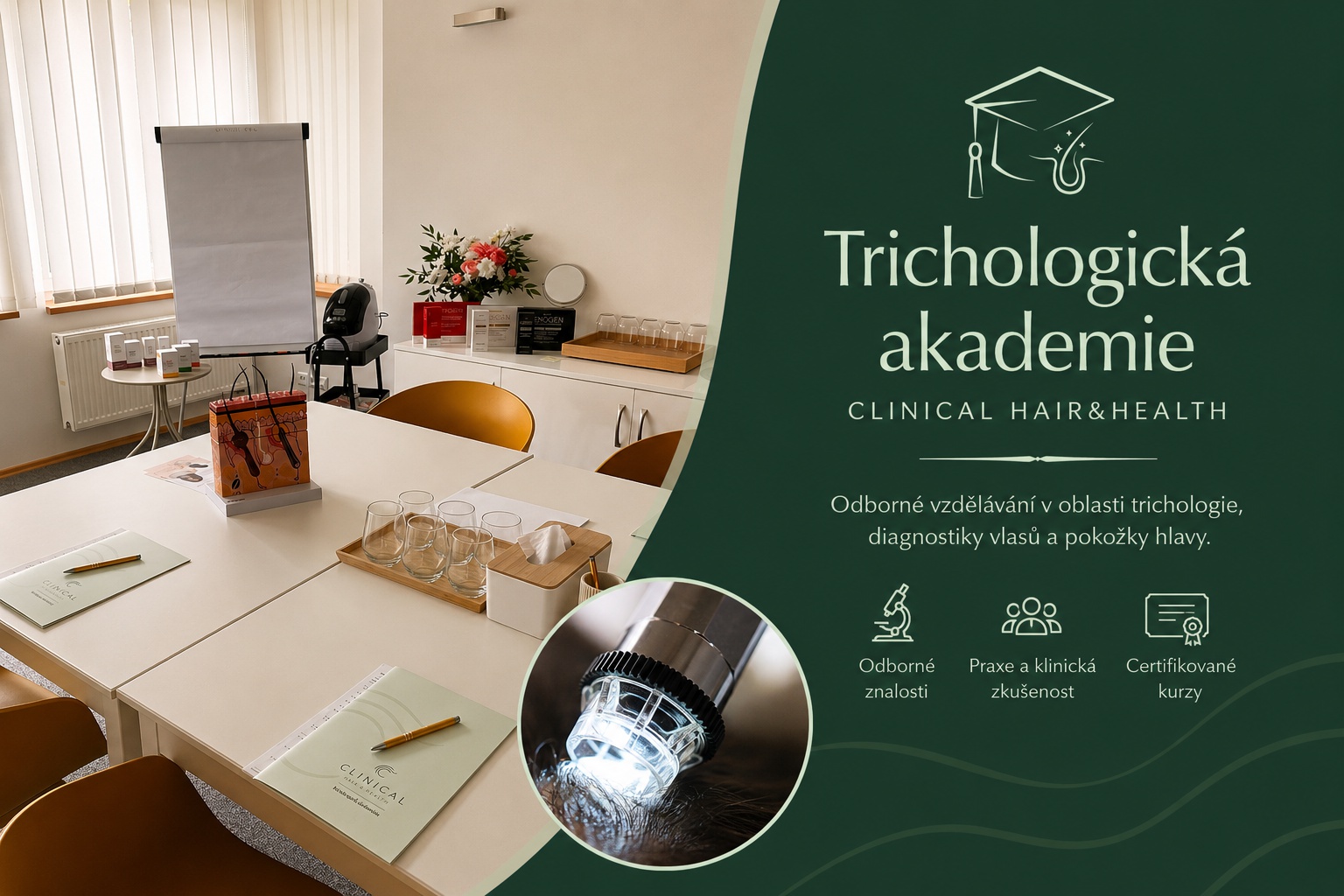 Trichologická akademie CLINICAL HAIR & HEALTH foto 2