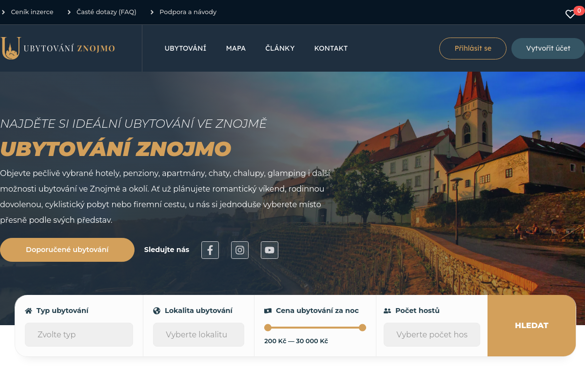 Ubytovaniznojmo.cz
